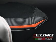Load image into Gallery viewer, Luimoto Suede Tec-Grip Seat Cover for Rider New For KTM 125 Duke 2011-2016