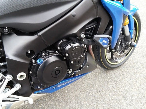 Suzuki GSX-S 1000 2014-2023 RD Moto Crash Frames Sliders Protectors S40S-SL01-K
