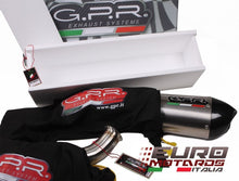 Load image into Gallery viewer, Triumph Speed Triple 1050 /R 2016-2017 Single Low GPR Exhaust Silencer GPE Ti