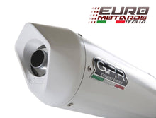 Load image into Gallery viewer, Triumph Speed Triple 1050 /R 2016-17 Single Low GPR Exhaust Silencer Albus White