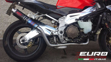 Load image into Gallery viewer, MassMoto Exhaust Dual Silencers M1 MotoGP Style Carbon Aprilia RSV 1000 2004-10