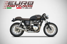 Load image into Gallery viewer, Triumph Thruxton Carbureted Model Zard Exhaust Bad Child Full System -3.5KG