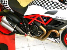 Load image into Gallery viewer, Ducabike Adjustable Foot Pegs Red Ducati Diavel Hypermotard Multistrada Monster