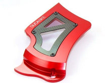 Load image into Gallery viewer, Ducabike Billet Carbon Sprocket Cover Red Ducati Hypermotard Monster 848 1198
