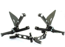 Load image into Gallery viewer, Ducabike Adjustable Rearsets Black Ducati Sport Classic 1000 Supersport 2000>