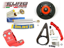 Load image into Gallery viewer, Ducati Scrambler Ducabike Ohlins Steering Damper +Collar +Fuel Cap +Mounting Kit