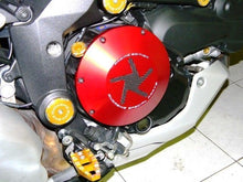 Load image into Gallery viewer, Ducabike Billet CF Clutch Cover Red Ducati Streetfigher 848 Hyper 796 MTS 1200