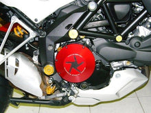 Load image into Gallery viewer, Ducabike Billet CF Clutch Cover Red Ducati Streetfigher 848 Hyper 796 MTS 1200