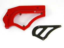 Load image into Gallery viewer, Ducabike Billet/Carbon Sprocket Cover Red Ducati Hypermotard 821 SP/Strada