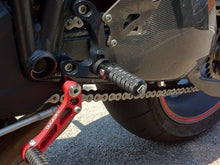 Load image into Gallery viewer, Ducabike Adjustable Rearsets Ducati Streetfighter 848 1100 Black/Red