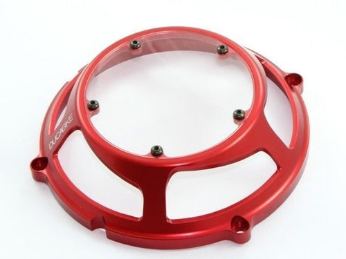 Ducabike Billet Clutch Cover 01Red Ducati Monster Hyper 696 796 1100 1098 1198