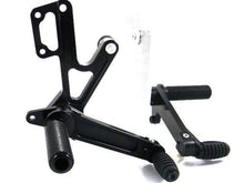 Load image into Gallery viewer, Ducabike Adjustable Rearsets Black Ducati Monster 600 620 695 750 900 1000 S4