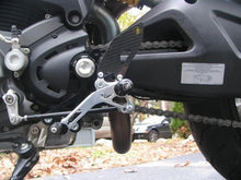 Load image into Gallery viewer, Ducabike Adjustable Rearsets Silver Ducati Monster 696 795 796 1100