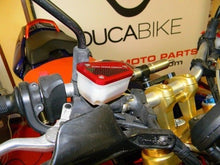 Load image into Gallery viewer, Ducabike Brake &amp; Clutch Caps Red Ducati Streetfighter Multistrada 1000 ST3 ST4S