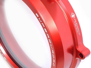 Ducabike Clear Clutch Cover & Spring Retainer Ducati 959 1199 1299 Panigale RED