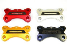 Load image into Gallery viewer, Ducabike Billet/Carbon Handlebar Clamp Red Ducati Hypermotard 821
