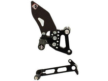 Load image into Gallery viewer, Ducabike Adjustable Rearsets Black Ducati 749 999