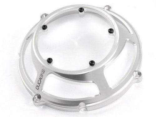 Ducabike Billet Clutch Cover 01Sil Ducati Monster Hyper 696 796 1100 1098 1198