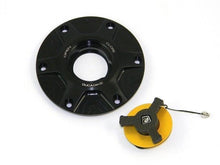 Load image into Gallery viewer, Ducabike Billet Carbon Gas Cap Gold Ducati Multistrada 1200