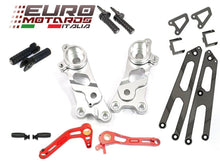 Load image into Gallery viewer, Ducati Scrambler 2014-2016 Ducabike Rearsets Kit For Rider and Passenger Silver