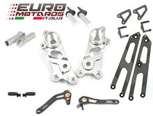 Load image into Gallery viewer, Ducati Scrambler 2014-2016 Ducabike Rearsets Kit For Rider and Passenger Silver