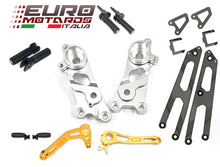 Load image into Gallery viewer, Ducati Scrambler 2014-2016 Ducabike Rearsets Kit For Rider and Passenger Silver