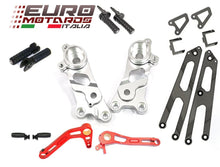 Load image into Gallery viewer, Ducati Scrambler 2014-2016 Ducabike Rearsets Kit For Rider and Passenger Silver
