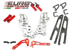 Load image into Gallery viewer, Ducati Scrambler 2014-2016 Ducabike Rearsets Kit For Rider and Passenger Silver