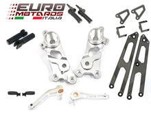 Load image into Gallery viewer, Ducati Scrambler 2014-2016 Ducabike Rearsets Kit For Rider and Passenger Silver
