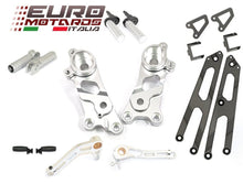 Load image into Gallery viewer, Ducati Scrambler 2014-2016 Ducabike Rearsets Kit For Rider and Passenger Silver