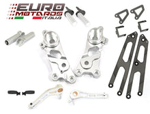 Load image into Gallery viewer, Ducati Scrambler 2014-2016 Ducabike Rearsets Kit For Rider and Passenger Silver