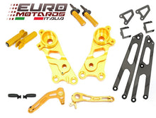 Load image into Gallery viewer, Ducati Scrambler 2014-2016 Ducabike Rearsets Kit For Rider and Passenger Gold