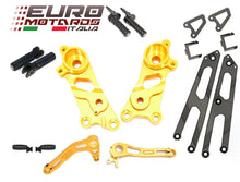 Load image into Gallery viewer, Ducati Scrambler 2014-2016 Ducabike Rearsets Kit For Rider and Passenger Gold