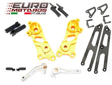 Load image into Gallery viewer, Ducati Scrambler 2014-2016 Ducabike Rearsets Kit For Rider and Passenger Gold