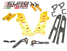 Load image into Gallery viewer, Ducati Scrambler 2014-2016 Ducabike Rearsets Kit For Rider and Passenger Gold