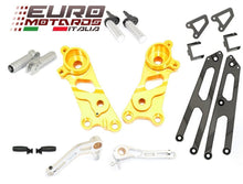 Load image into Gallery viewer, Ducati Scrambler 2014-2016 Ducabike Rearsets Kit For Rider and Passenger Gold