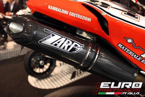 Ducati 848 1098R/S 1198R/S Zard Exhaust Penta Carbon Silencers Carbon Cap +4HP