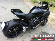 Load image into Gallery viewer, Ducati Diavel 2011-2016 Zard Exhaust Steel Silencer Black Muffler Road Legal