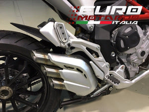 MV Agusta Turismo Veloce /Stradale Silmotor Exhaust Silencer Inox Snake Design