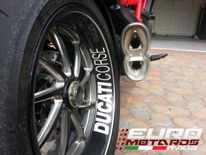 Ducati Diavel 2011-2016 Zard Exhaust Steel Silencer Muffler Road Legal