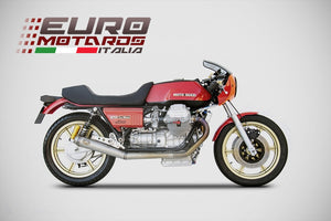 Moto Guzzi Le Mans Zard Exhaust Racing Full System with Removable dB killer