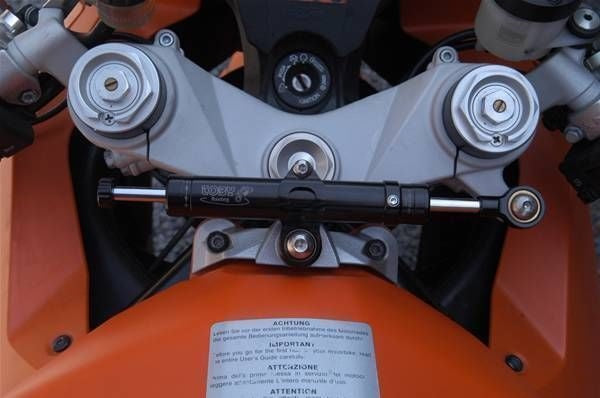 KTM RC8-R 2008-2015 Toby Steering Damper Stabilizer Kit Racing Use Ti/Carbon
