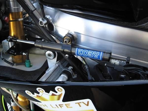 Aprilia RSW 125 2000-2011 Toby Steering Damper Stabilizer Kit Race Use Ti/Carbon