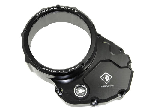 Ducabike Clear Clutch Cover Blk/Blk Ducati Multistrada 1200 Monster 696 796 1100