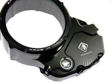 Load image into Gallery viewer, Ducabike Clear Clutch Cover Blk/Blk Ducati Multistrada 1200 Monster 696 796 1100