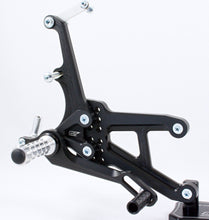 Load image into Gallery viewer, Yamaha R1 1998-2003 ARP Adjustable Rearsets RSY06 Standard &amp; Reverse Shift