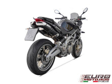 Load image into Gallery viewer, Aprilia Shiver 750 Zard Exhaust Penta Black Ceramic Silencers Road Legal