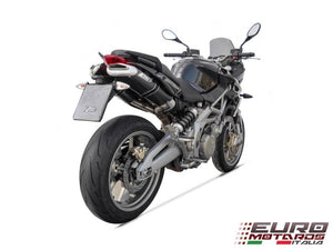Aprilia Shiver 750 Zard Exhaust Penta Black Ceramic Silencers Road Legal