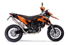 Load image into Gallery viewer, KTM Supermoto 690 07-09 GPR Exhaust Full System 2in1 Single Powercone Silencer