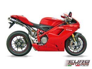 Ducati 848 1098R/S 1198R/S Zard Exhaust Penta Carbon Silencers +4HP